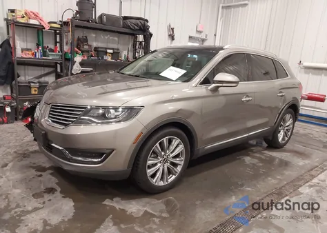 2017 Lincoln Mkx Reserve from USA, damaged, VIN 2LMPJ8LP4HBL46047